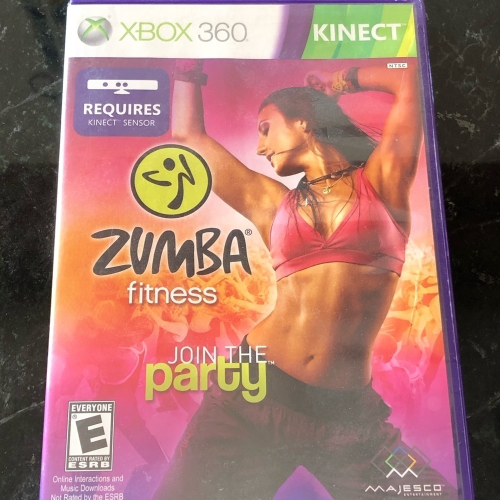 XBOX 360 Zumba Fitness Join the Party Game